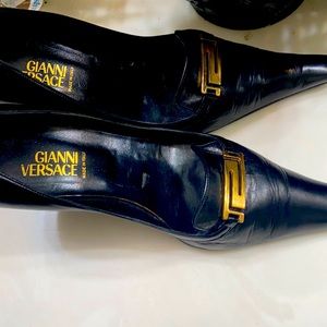 Authentic Gianni Versace high heel **Vintage **women’s shoes